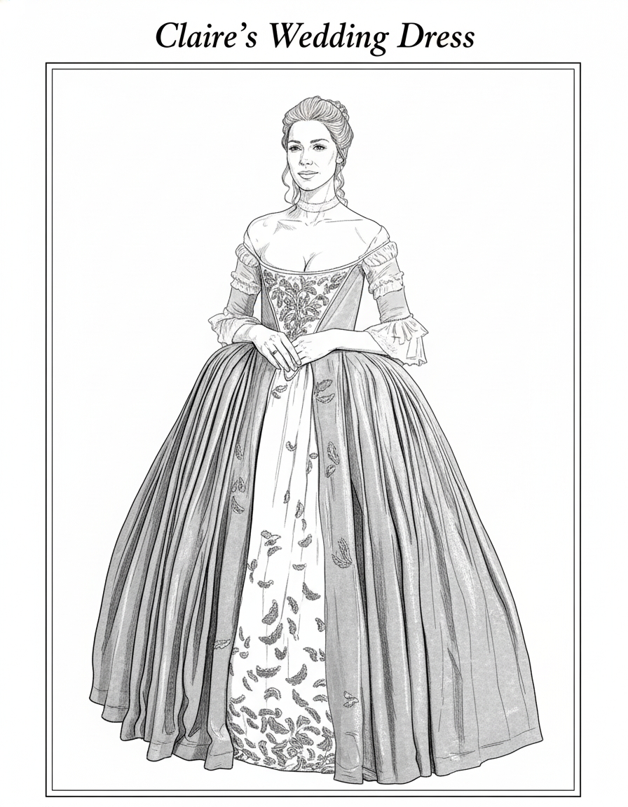 Highlander Heaven ebook Coloring Book- Printable version