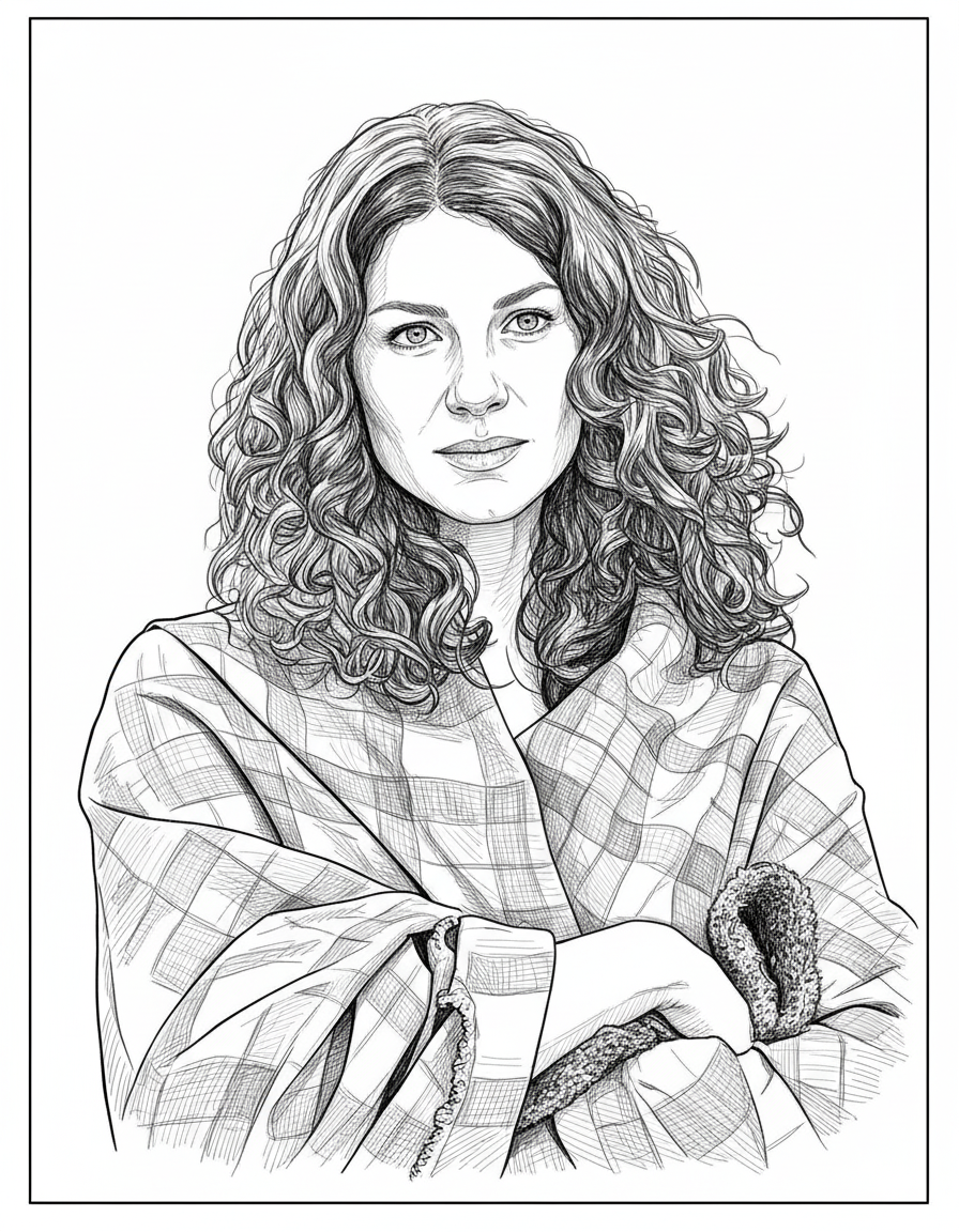 Highlander Heaven ebook Coloring Book- Printable version