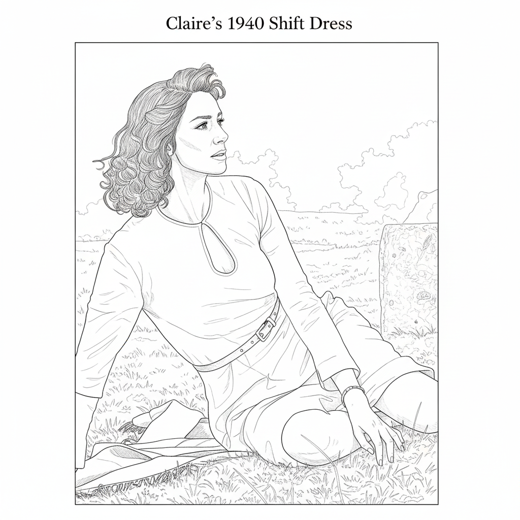 Highlander Heaven ebook Coloring Book- Printable version