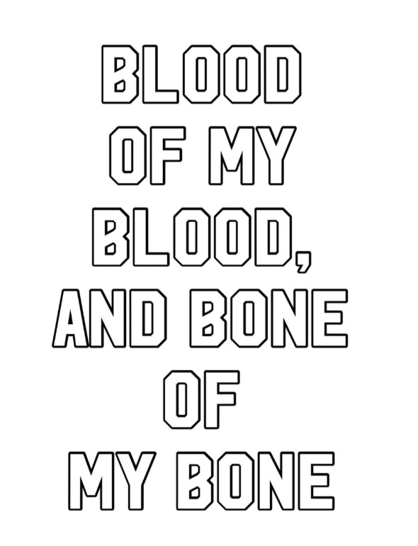 Highlander Heaven ebook Coloring Book- Printable version